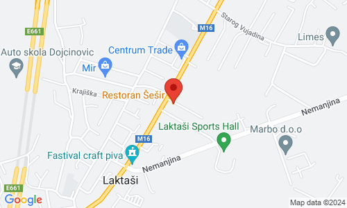 RESTORAN ŠEŠIR, Gavrila Principa 2, Laktaši, Banja Luka